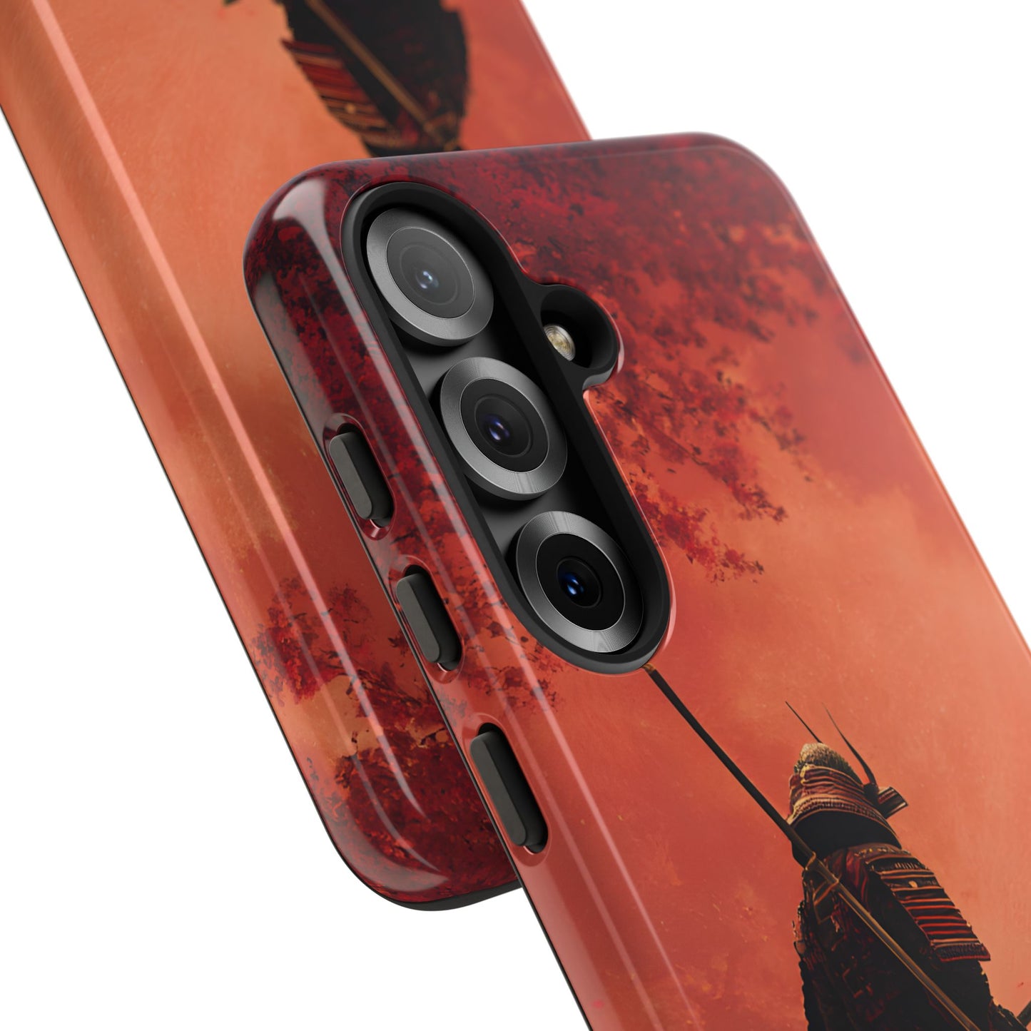 Blood Moon Warrior – Tough Glossy Samsung Galaxy Case