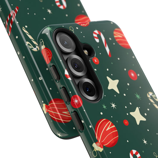 Festive Ornament Scatter – Tough Glossy Samsung Galaxy Case