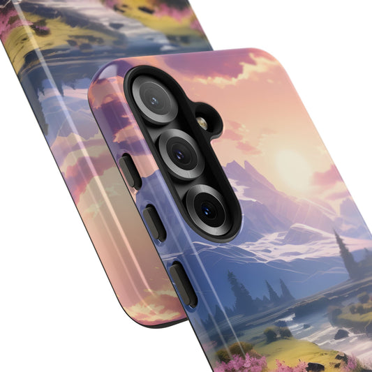 Alpine Dawn – Tough Glossy Samsung Galaxy Case