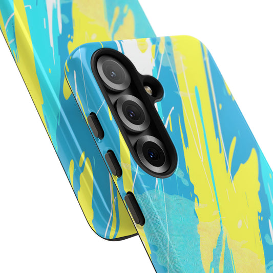 Neon Surge – Tough Glossy Samsung Galaxy Case