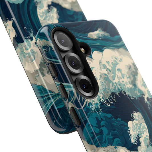Eternal Waves – Tough Glossy Samsung Galaxy Case