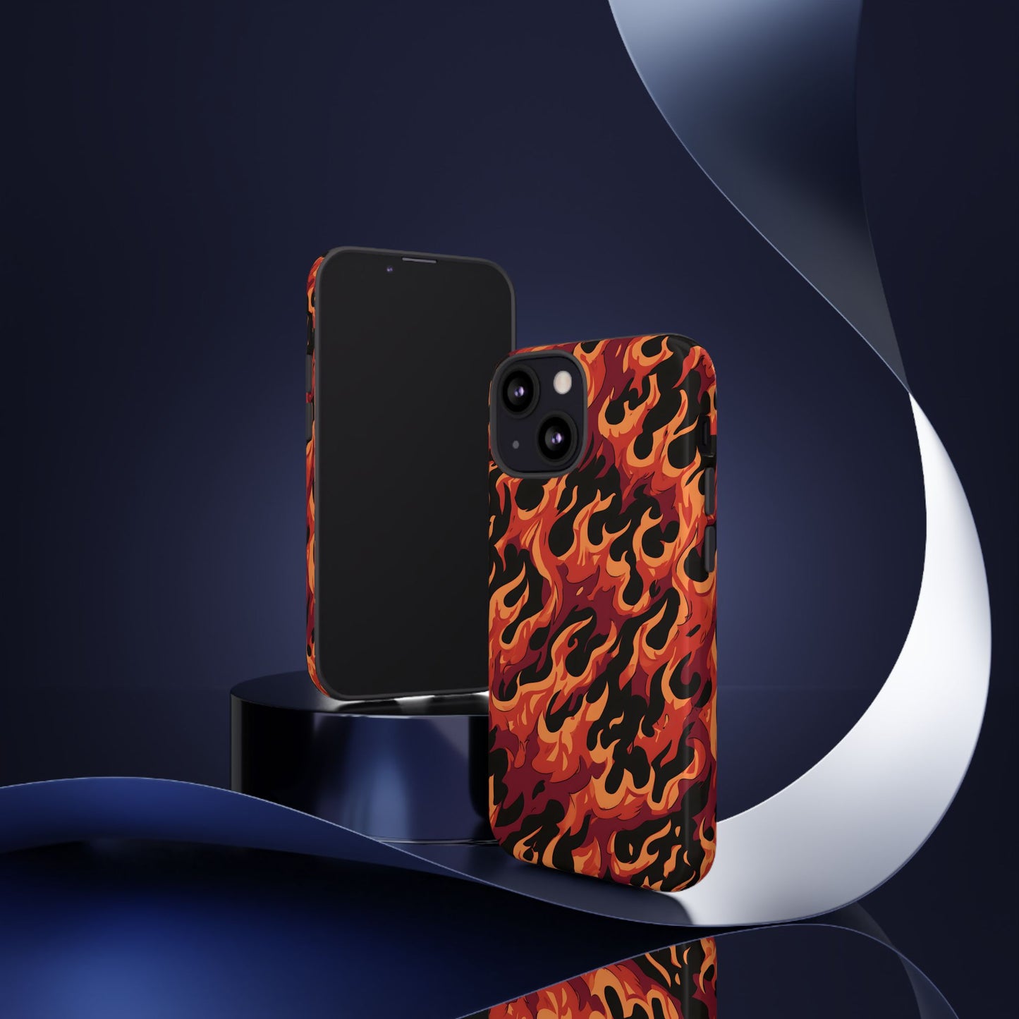 Inferno Blaze – Tough Glossy iPhone Case