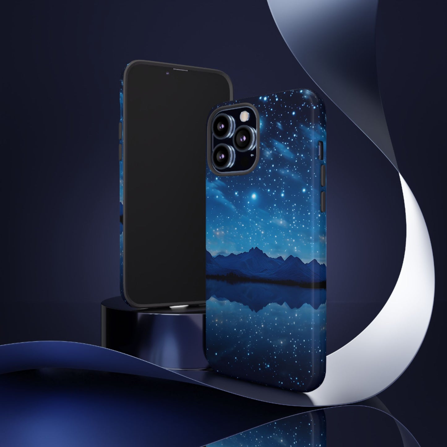 Starlit Reflection - Tough iPhone Case