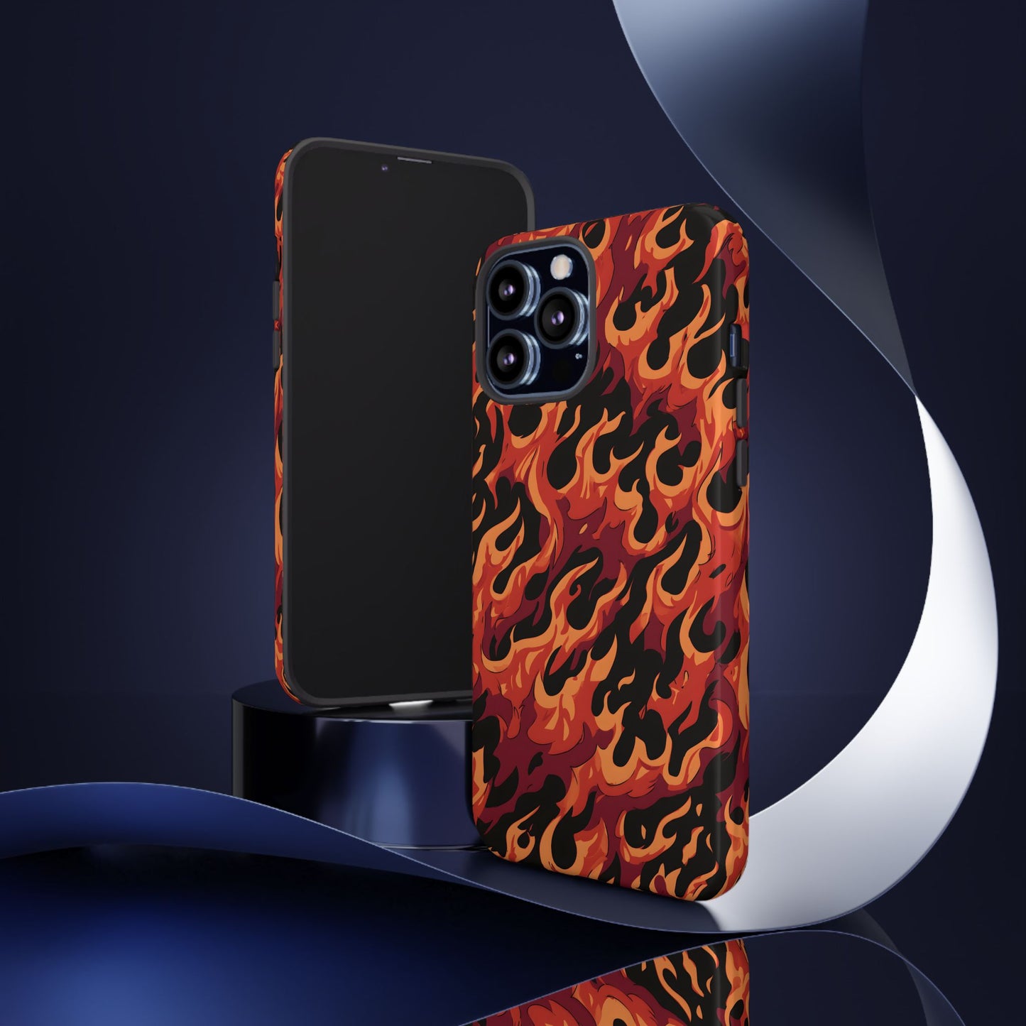 Inferno Blaze – Tough Glossy iPhone Case