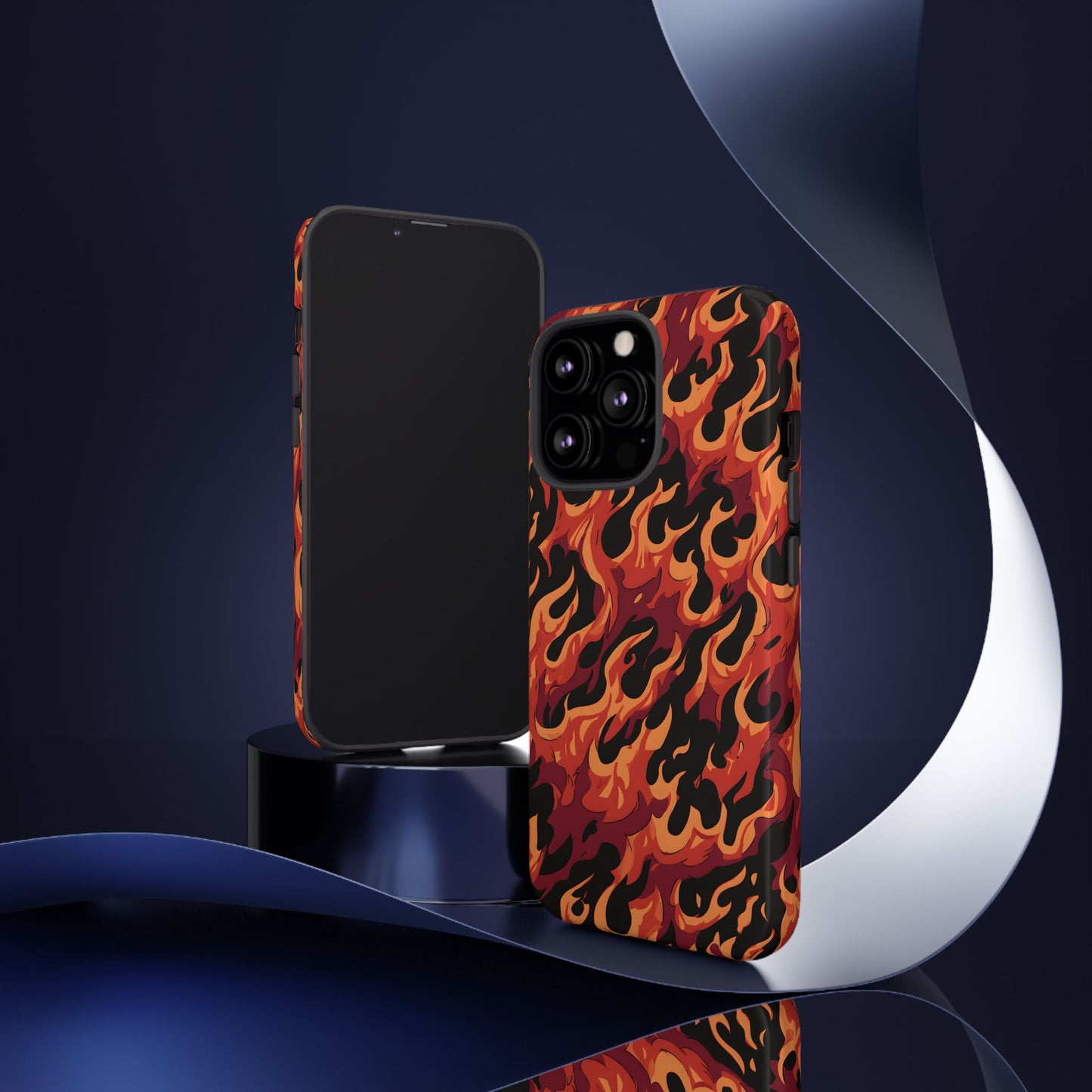 Inferno Blaze – Tough Glossy iPhone Case