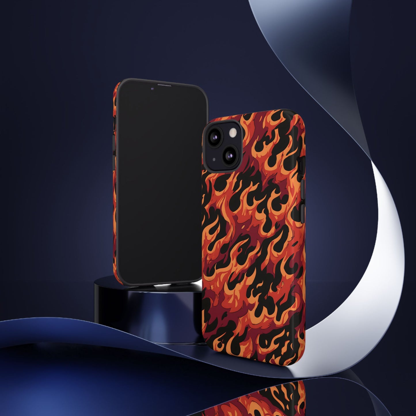 Inferno Blaze – Tough Glossy iPhone Case