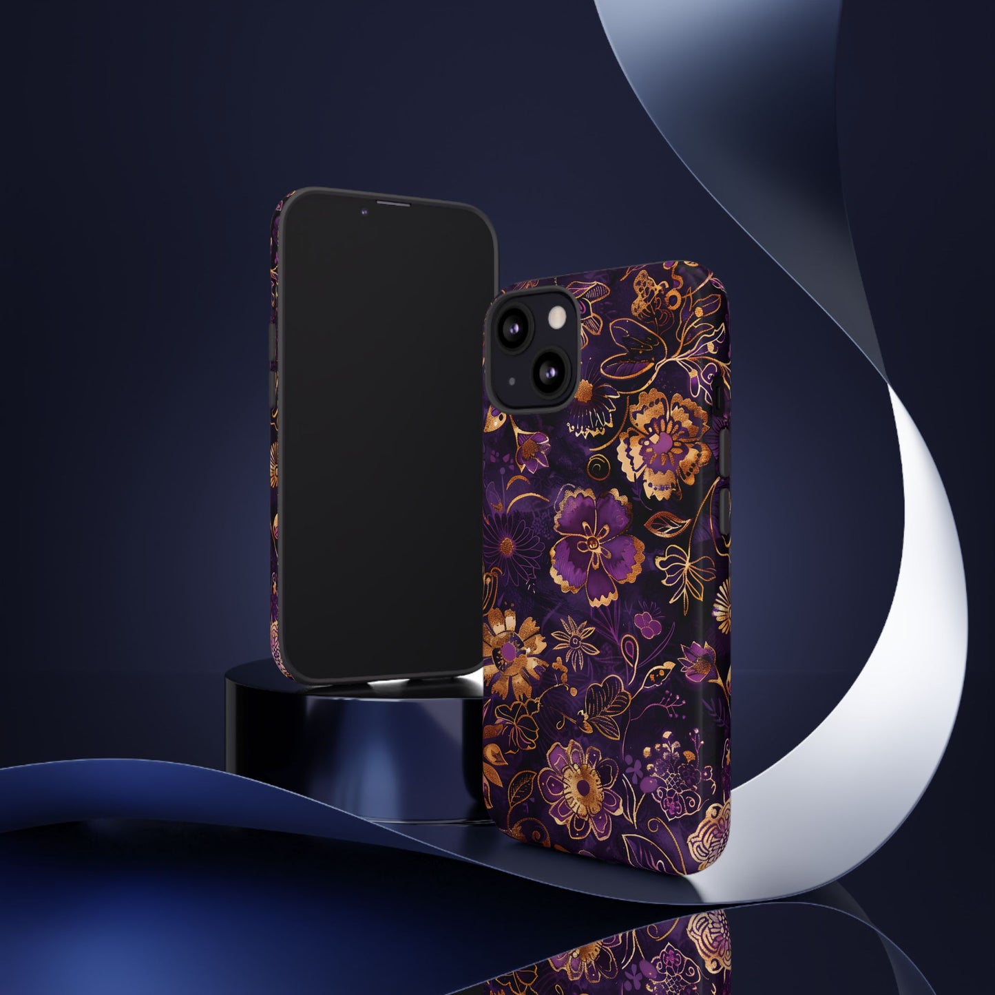 Royal Garden โ Tough Glossy iPhone Case