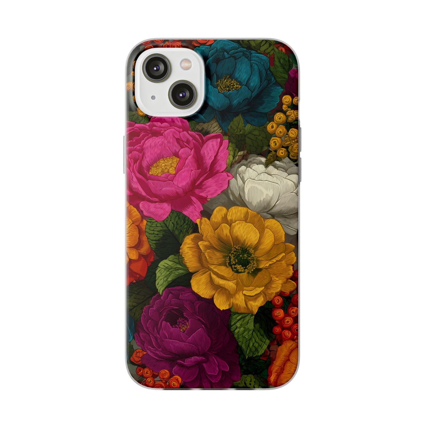 Midnight Bloom - Flexi iPhone Case