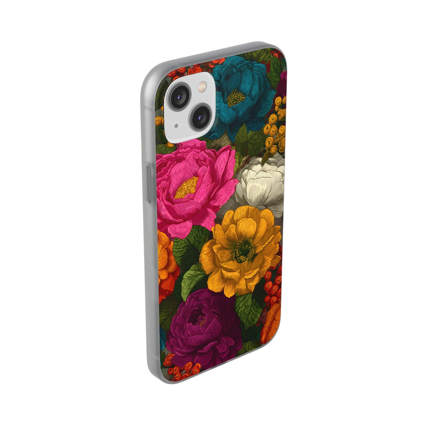 Midnight Bloom - Flexi iPhone Case
