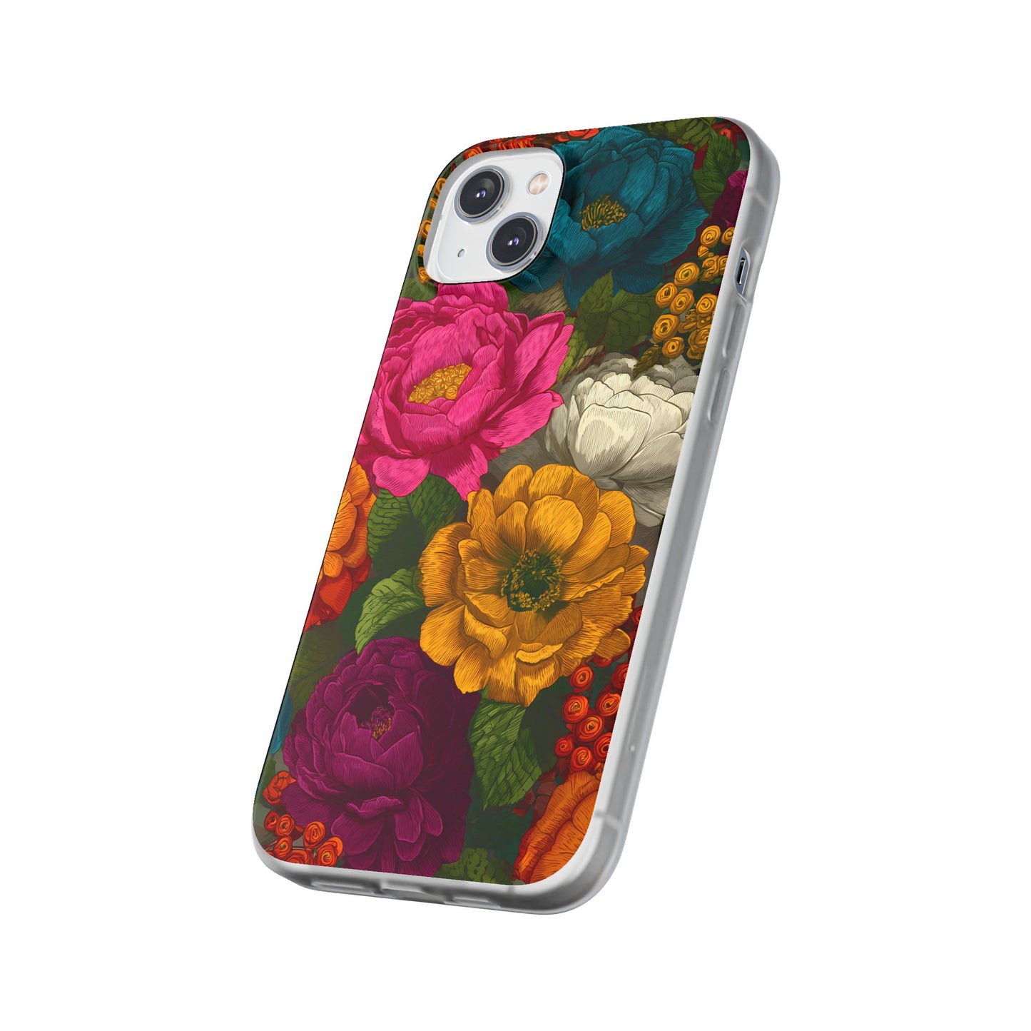 Midnight Bloom - Flexi iPhone Case
