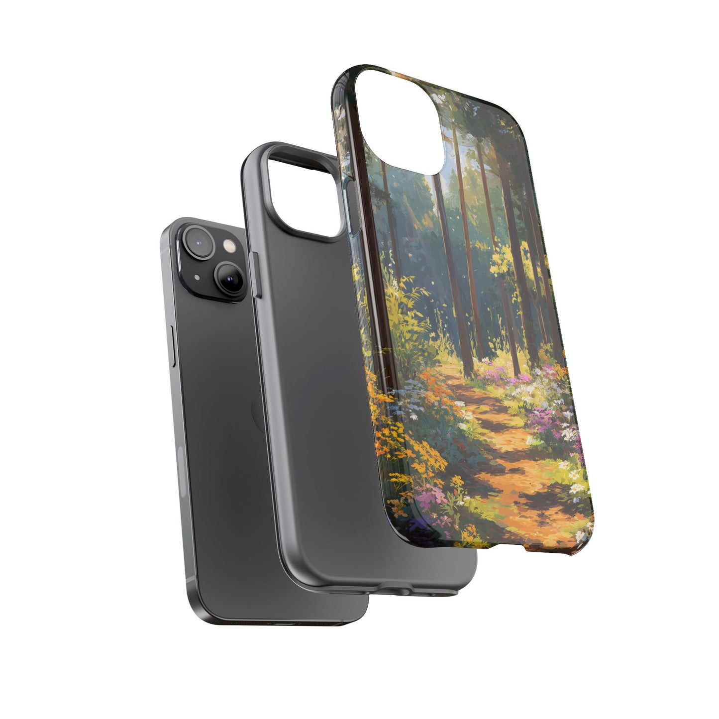 Enchanted Forest Path – Tough Glossy iPhone Case