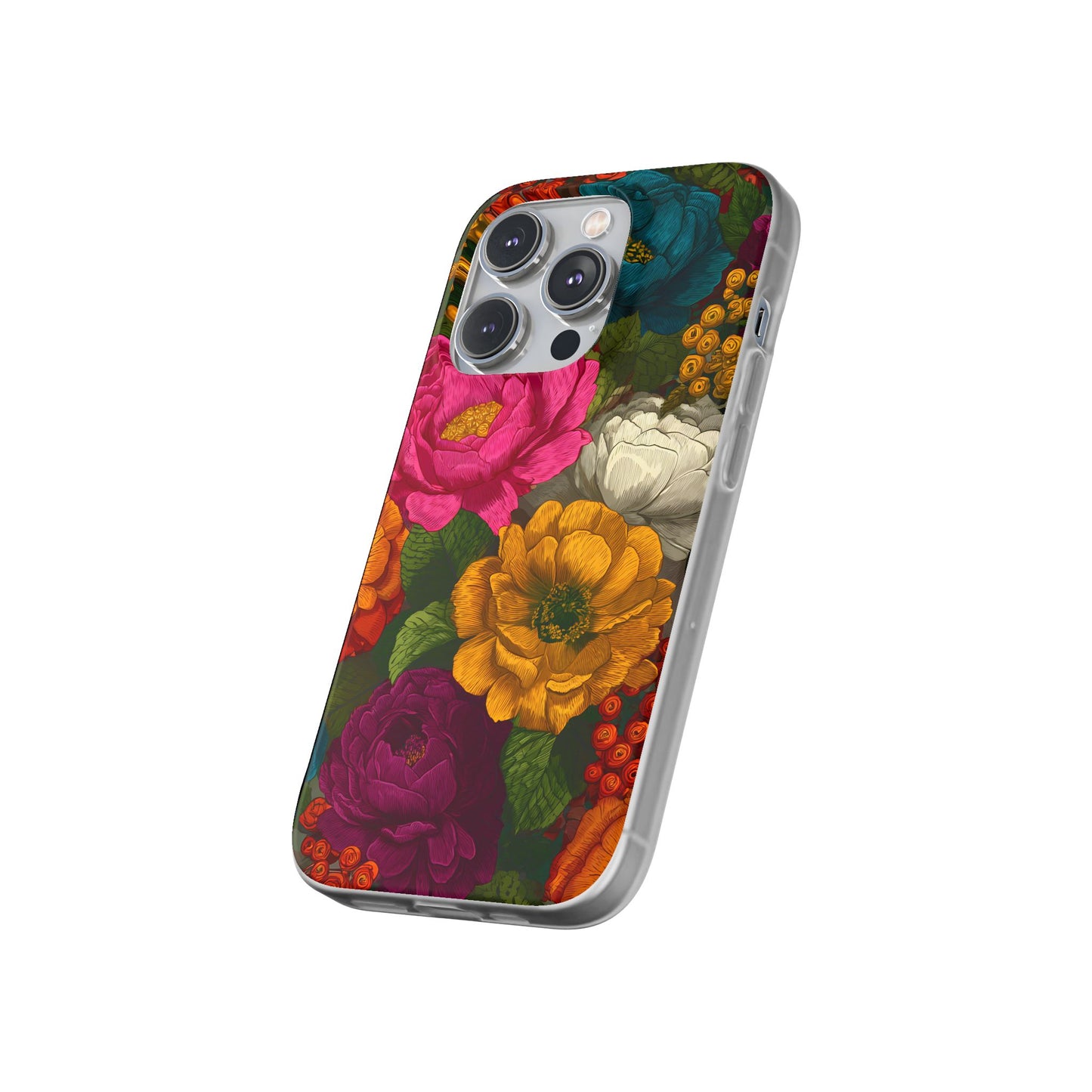 Midnight Bloom - Flexi iPhone Case