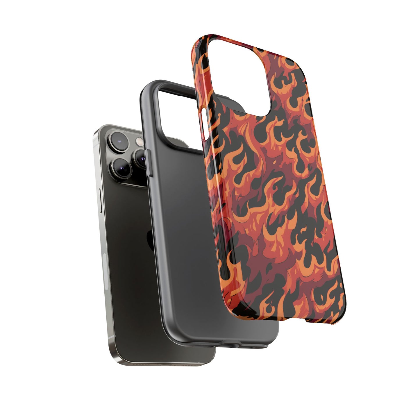 Inferno Blaze – Tough Glossy iPhone Case