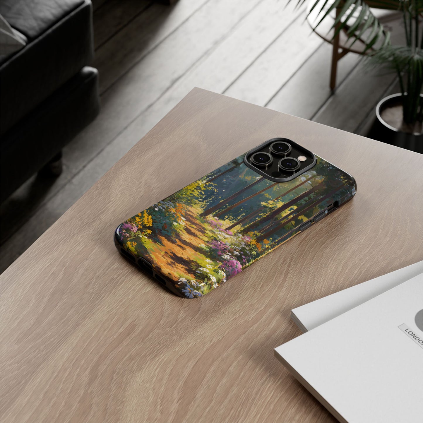 Enchanted Forest Path – Tough Glossy iPhone Case