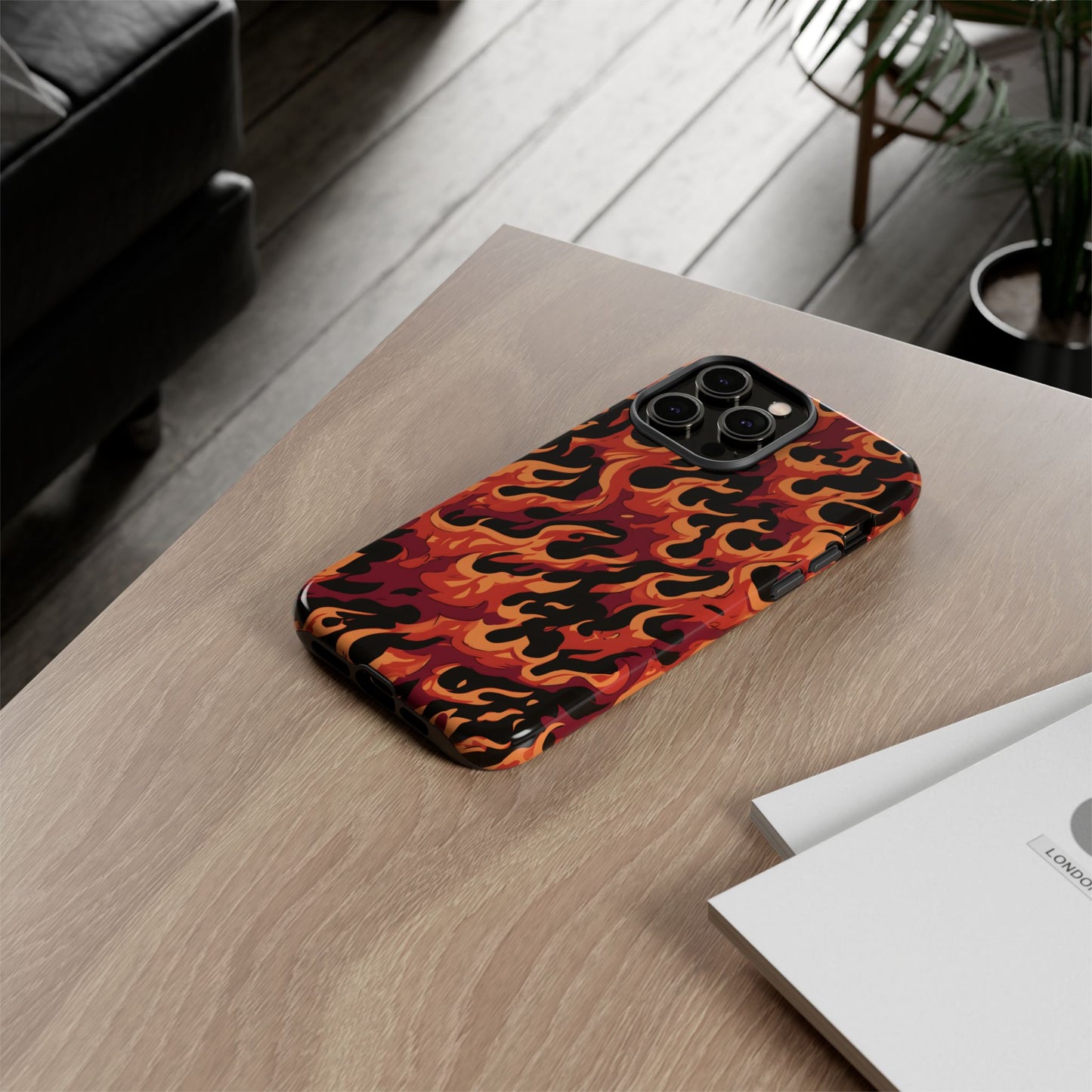 Inferno Blaze – Tough Glossy iPhone Case
