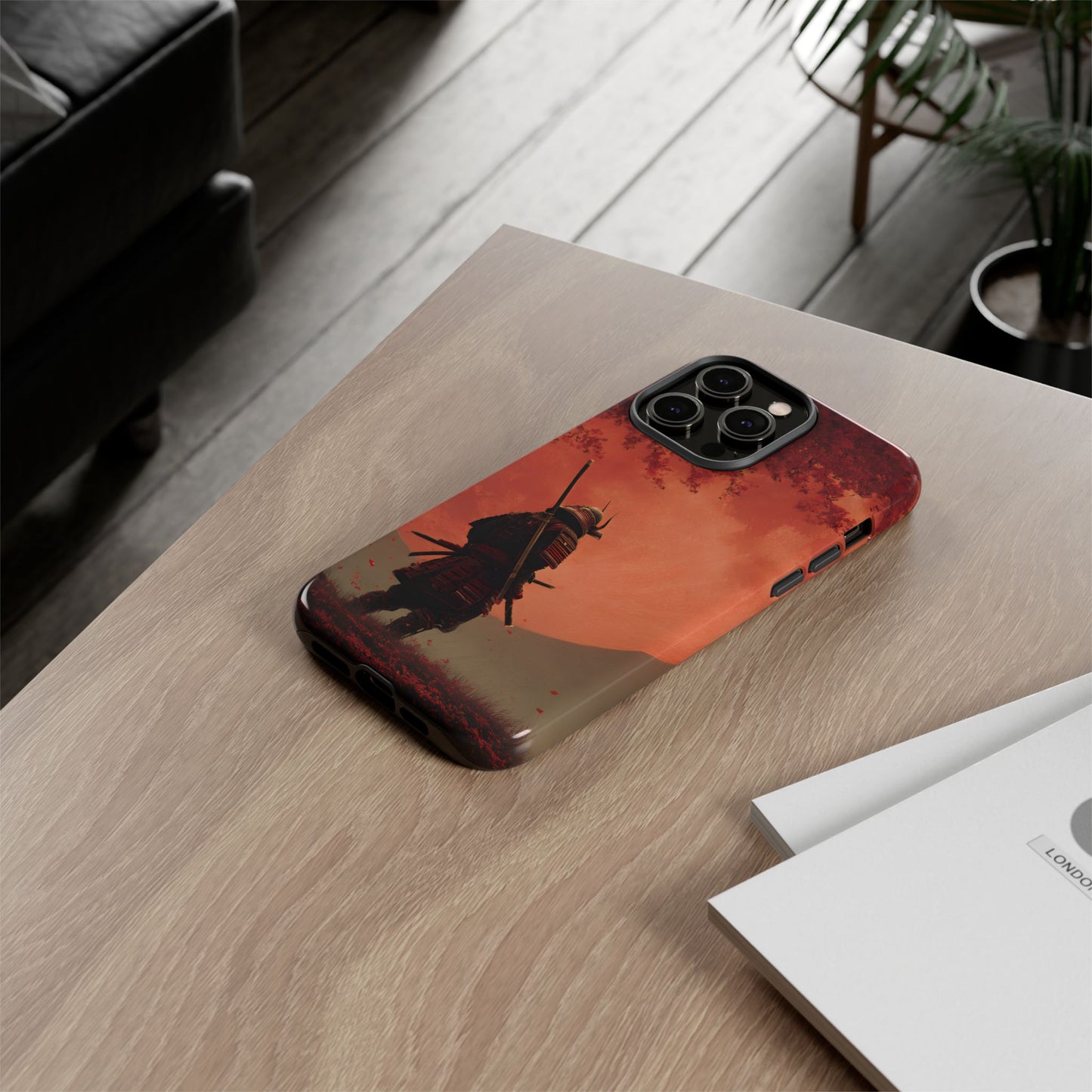 Blood Moon Warrior – Tough iPhone Case