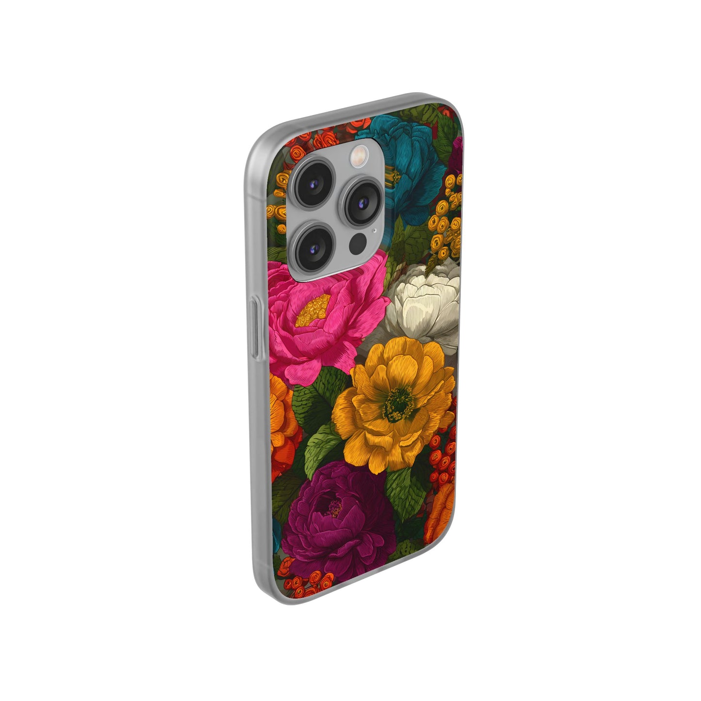 Midnight Bloom - Flexi iPhone Case