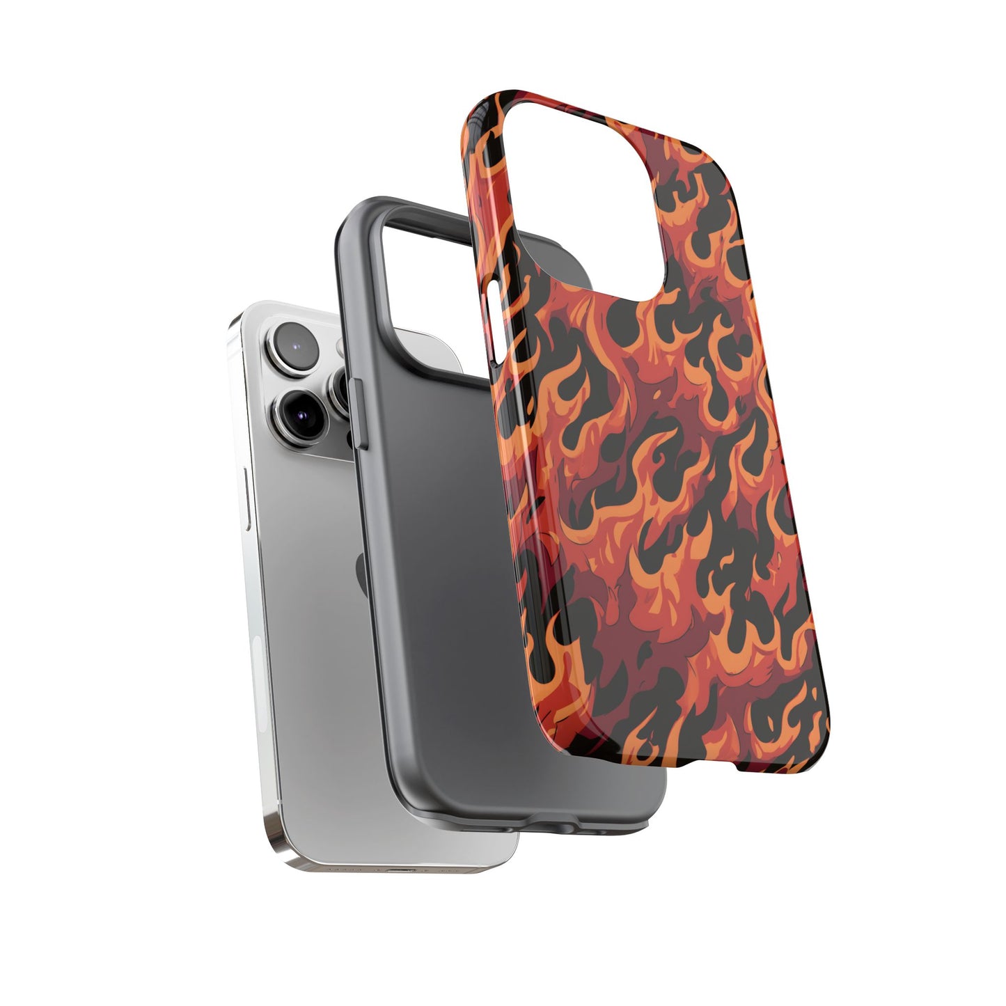 Inferno Blaze – Tough Glossy iPhone Case