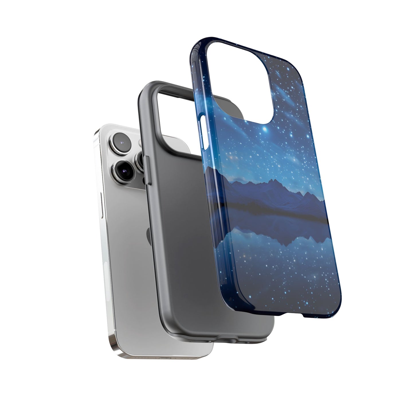 Starlit Reflection - Tough iPhone Case