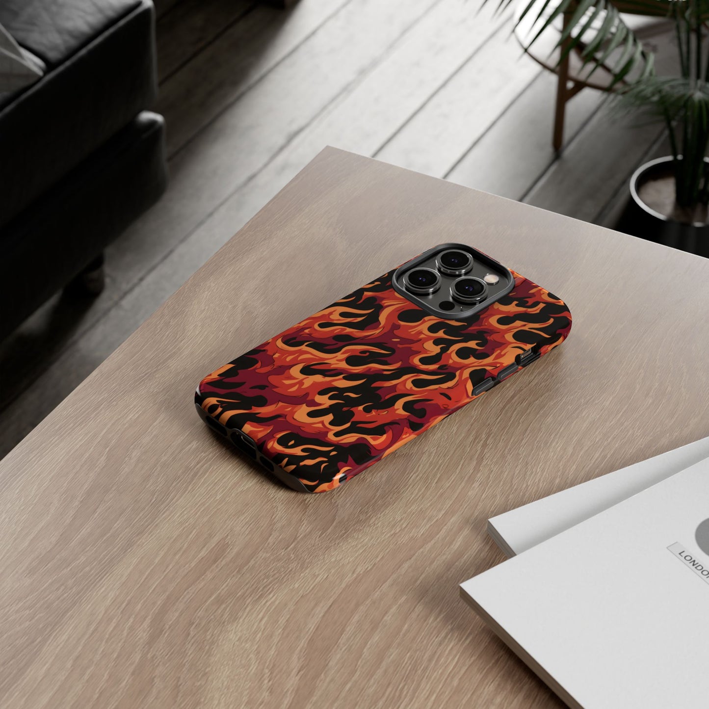 Inferno Blaze – Tough Glossy iPhone Case