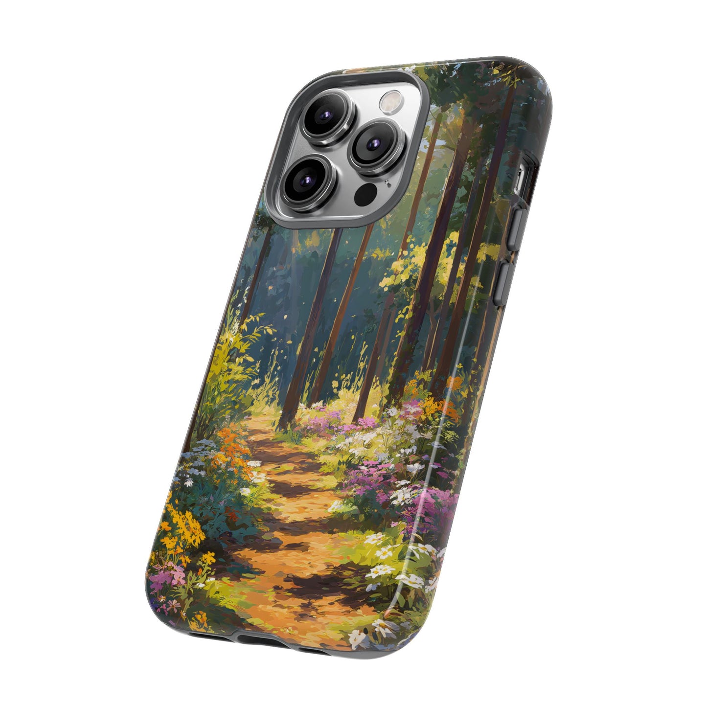 Enchanted Forest Path – Tough Glossy iPhone Case