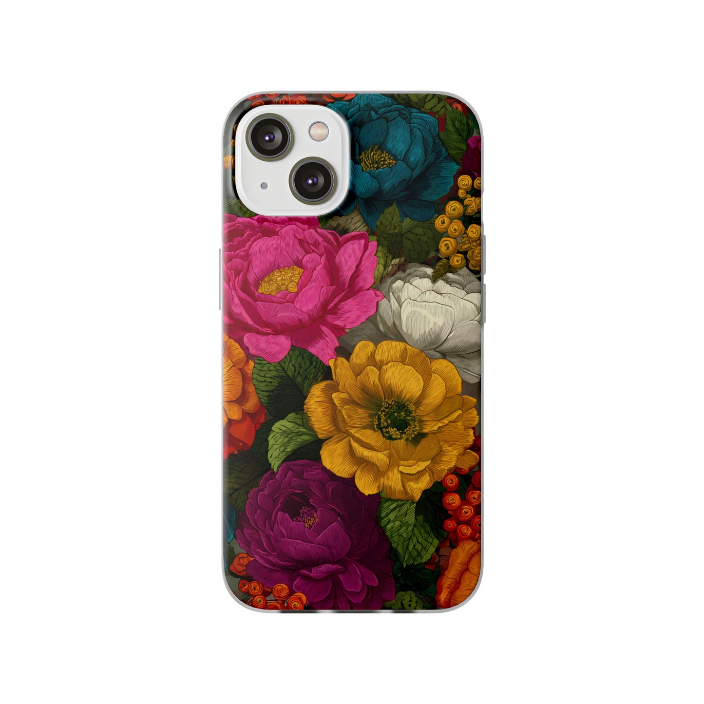 Midnight Bloom - Flexi iPhone Case