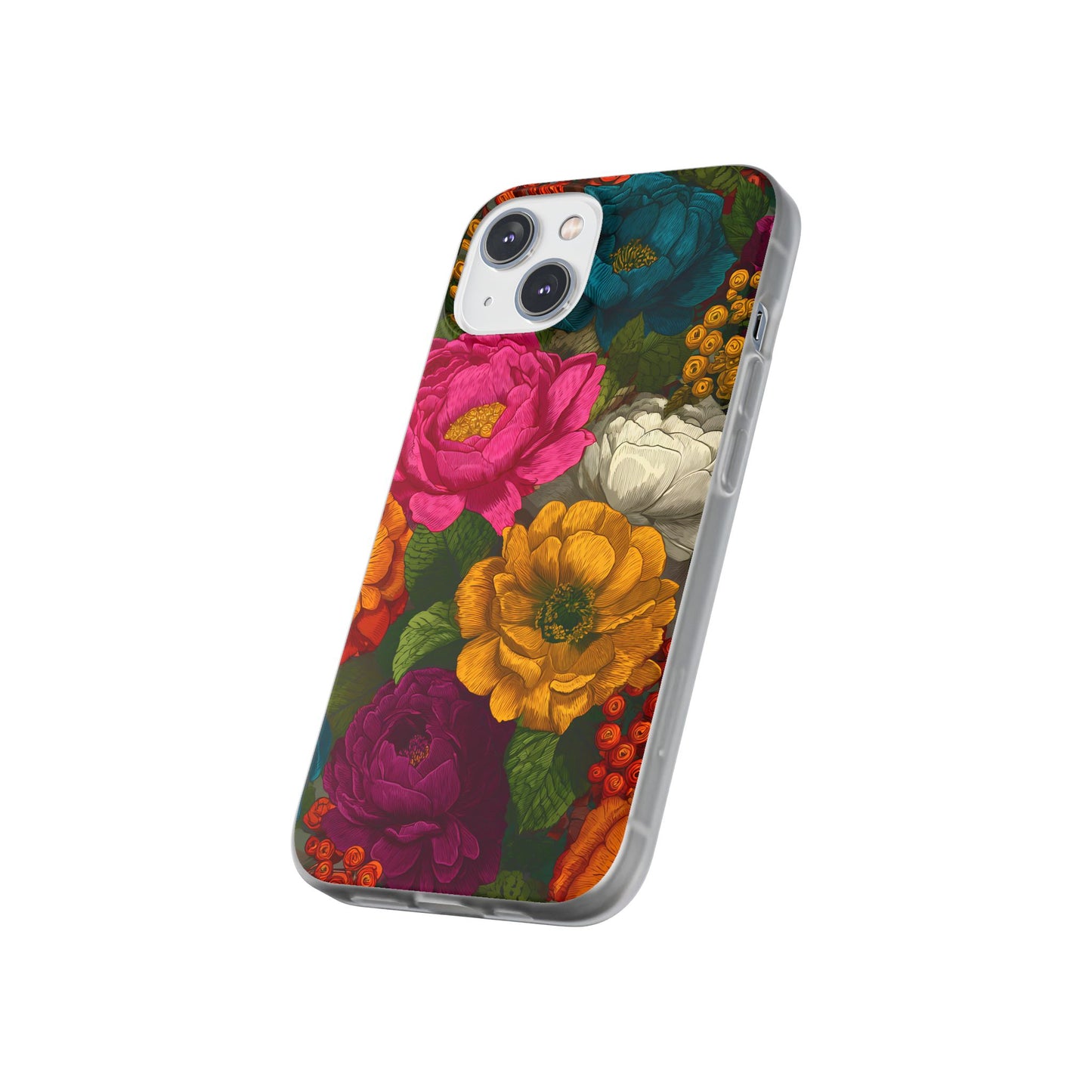 Midnight Bloom - Flexi iPhone Case