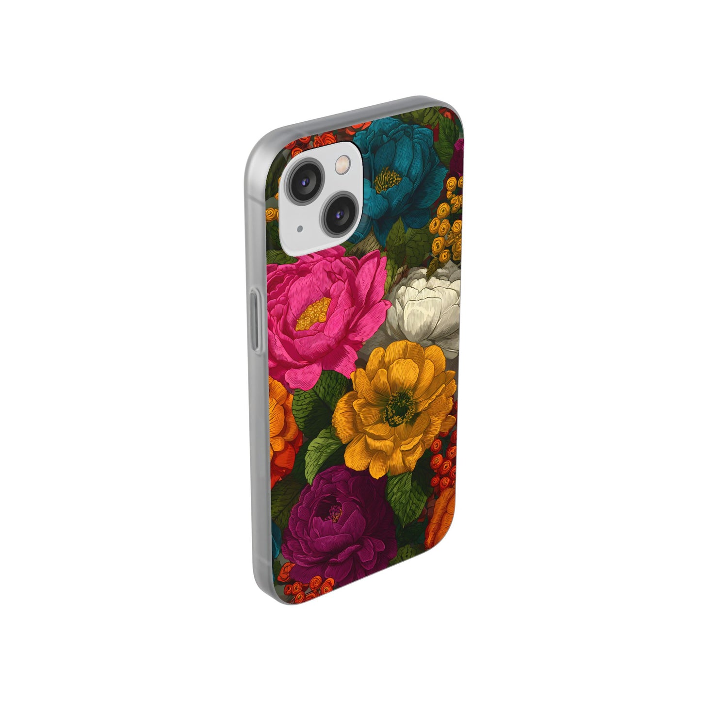 Midnight Bloom - Flexi iPhone Case