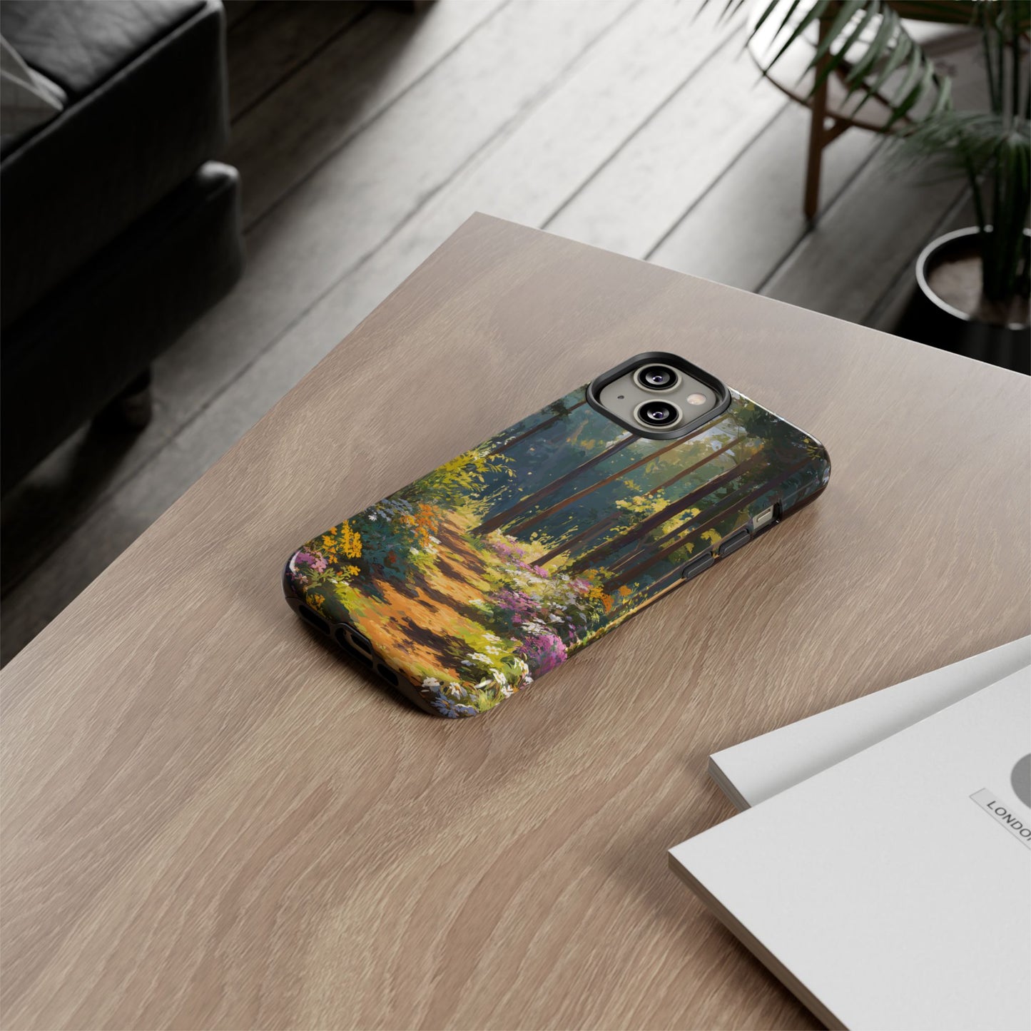 Enchanted Forest Path – Tough Glossy iPhone Case