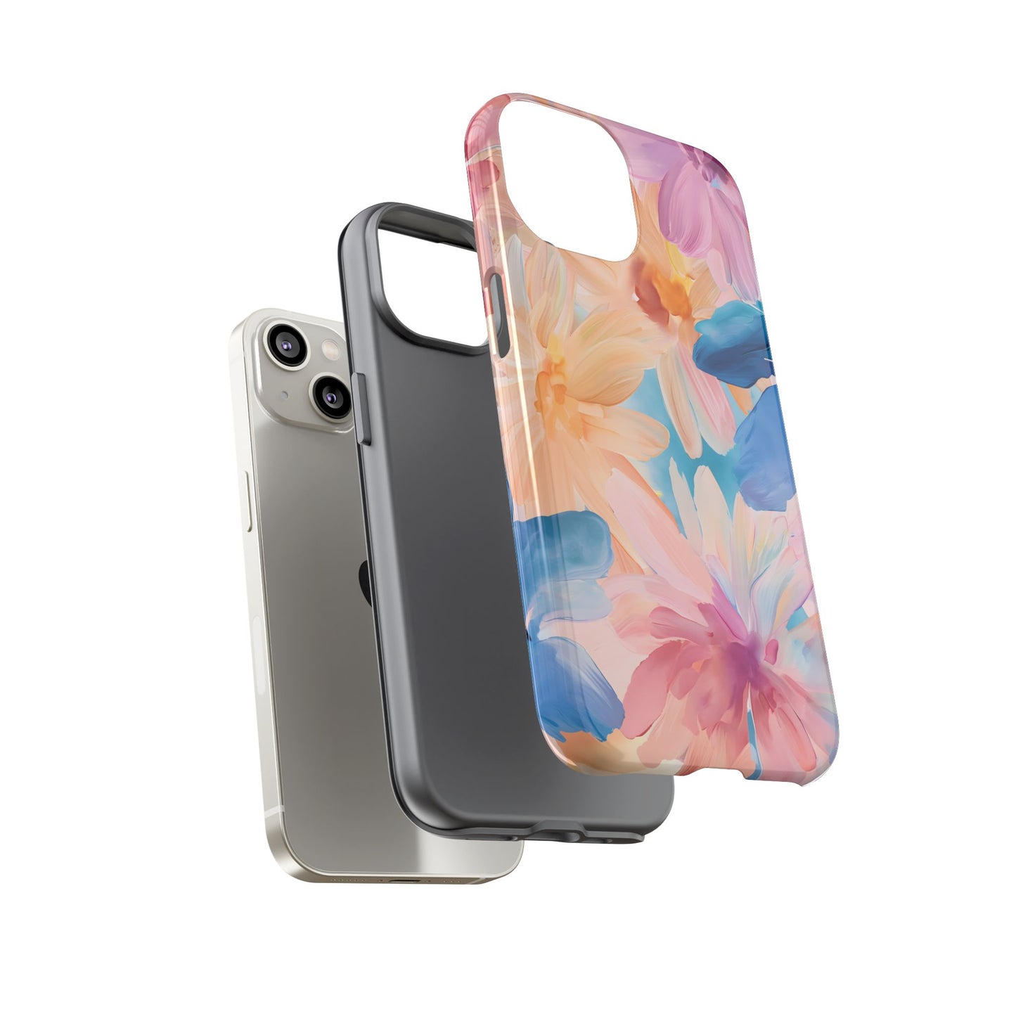 Radiant Bloom โ Tough Glossy iPhone Case