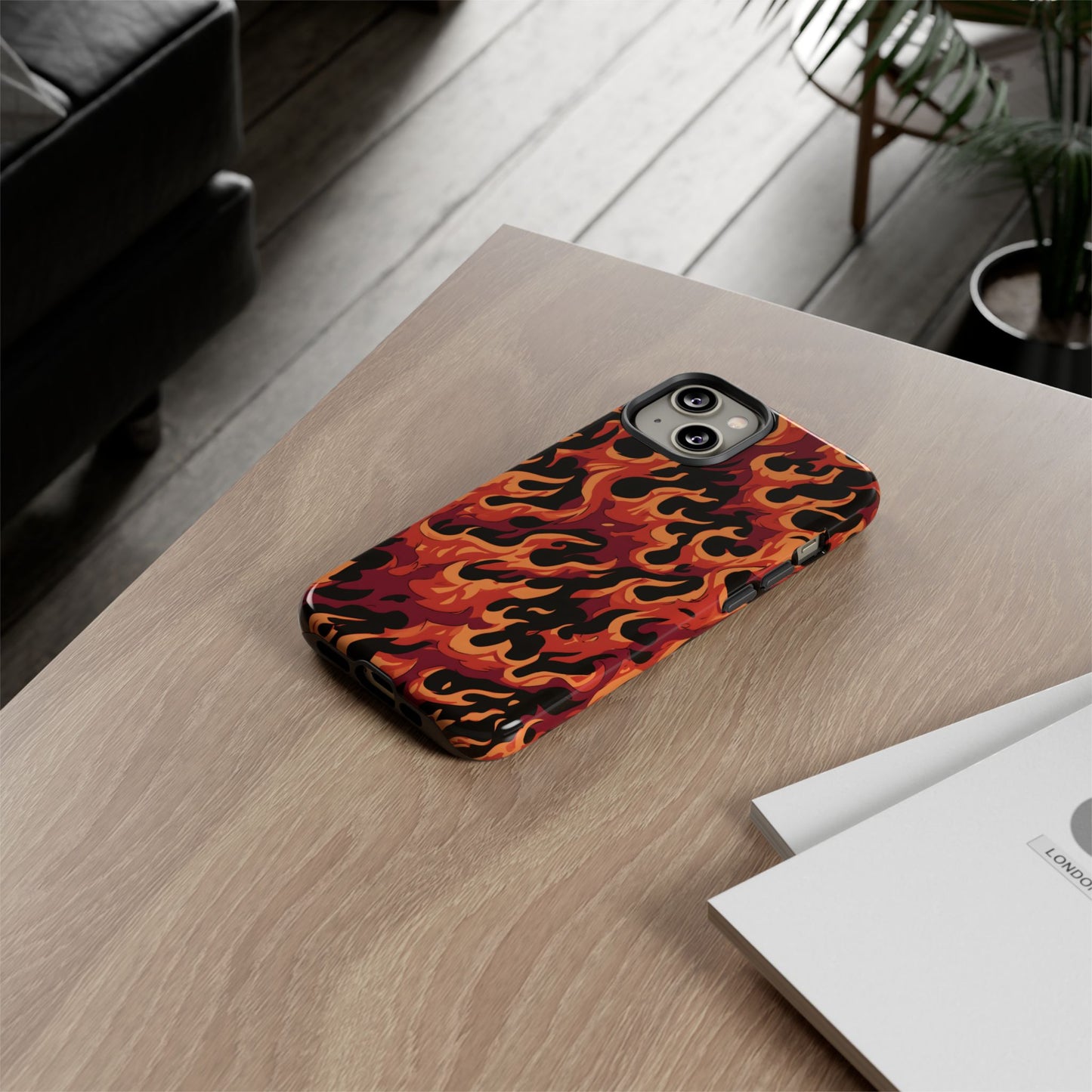 Inferno Blaze – Tough Glossy iPhone Case