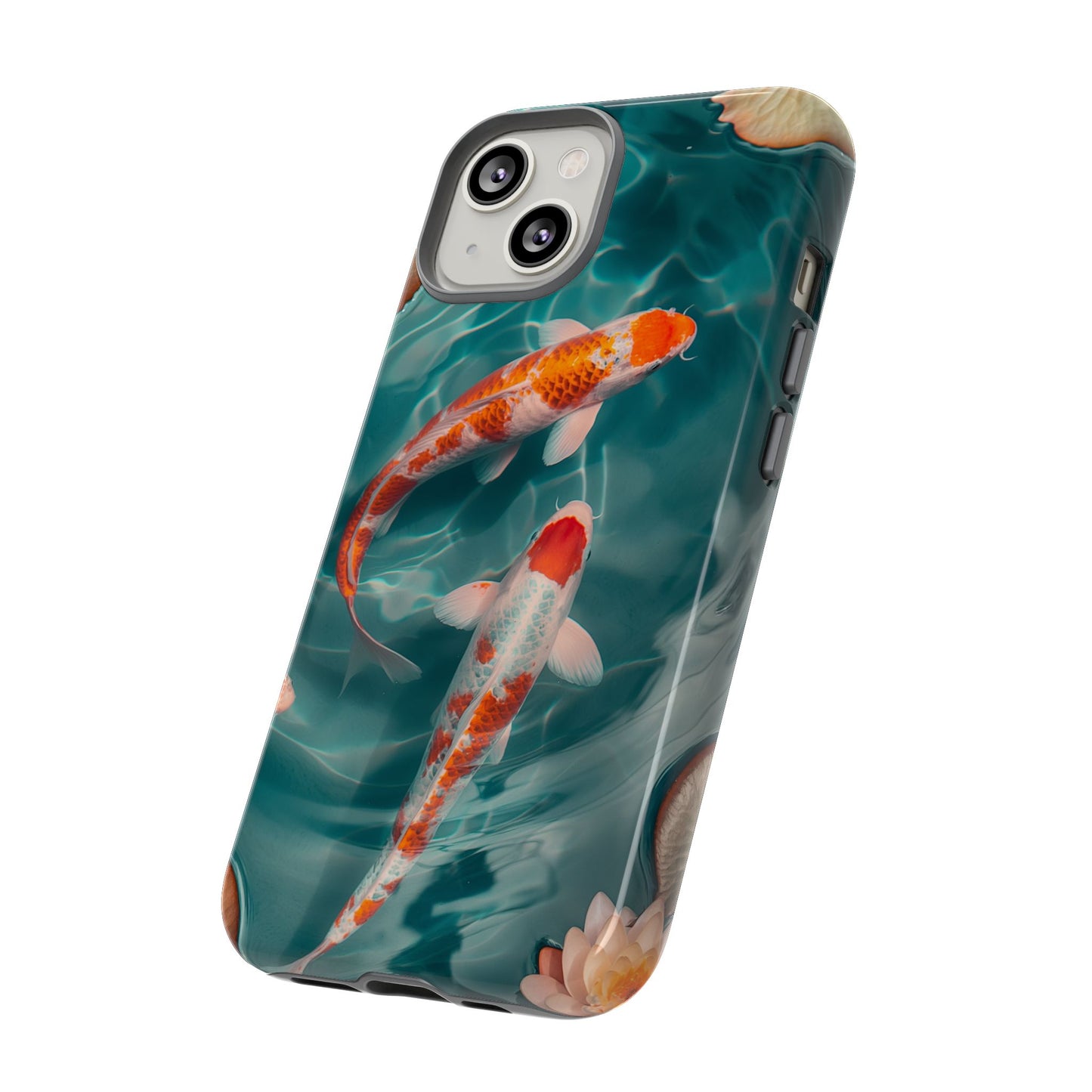 Tranquil Koi Pond – Tough Glossy iPhone Case