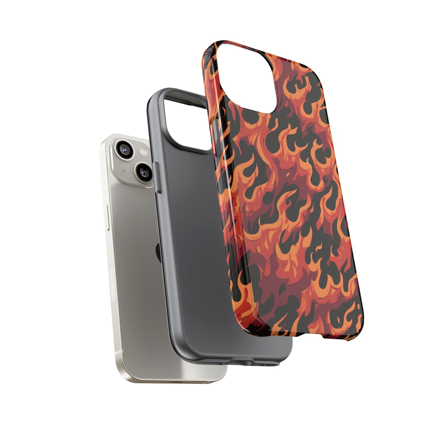 Inferno Blaze – Tough Glossy iPhone Case