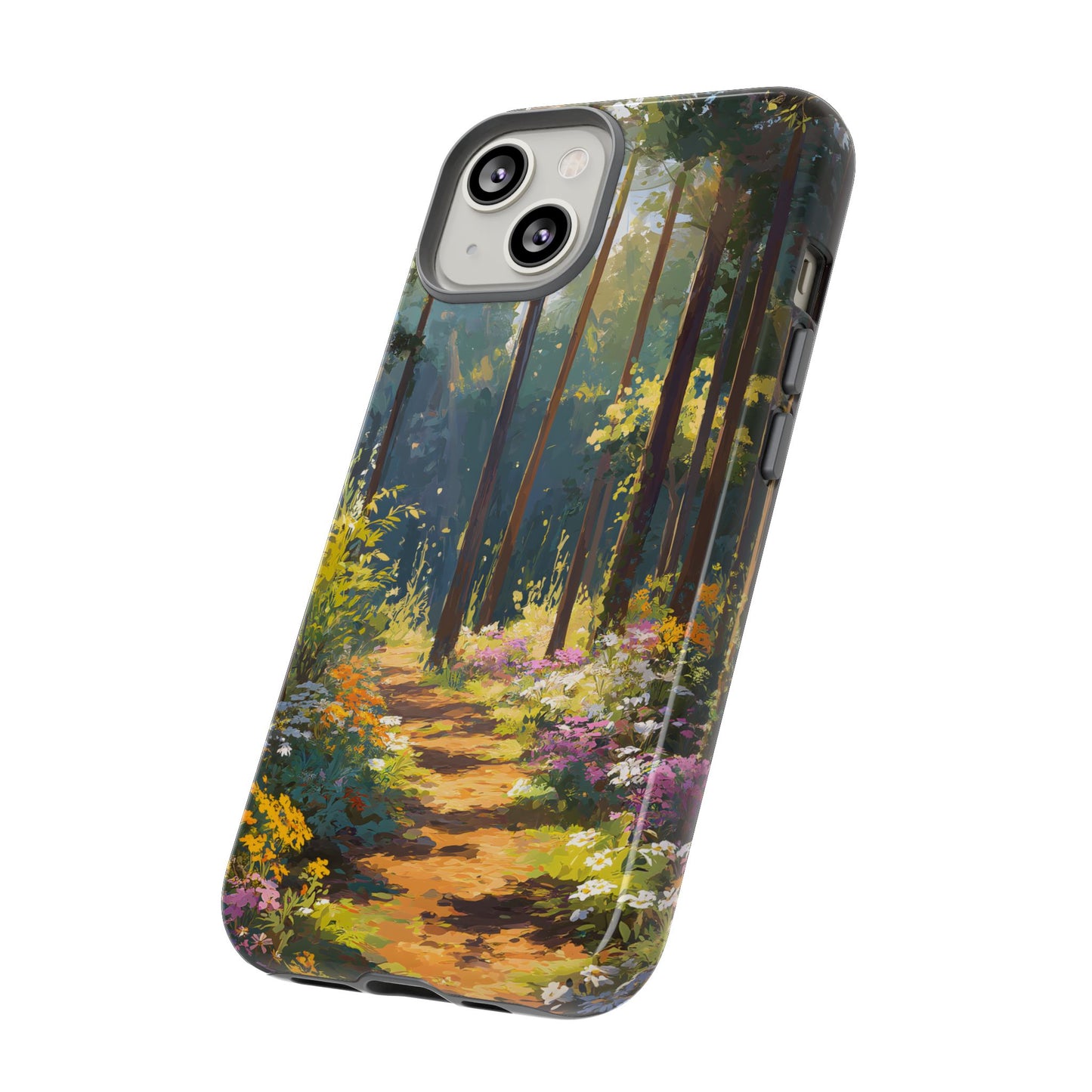 Enchanted Forest Path – Tough Glossy iPhone Case