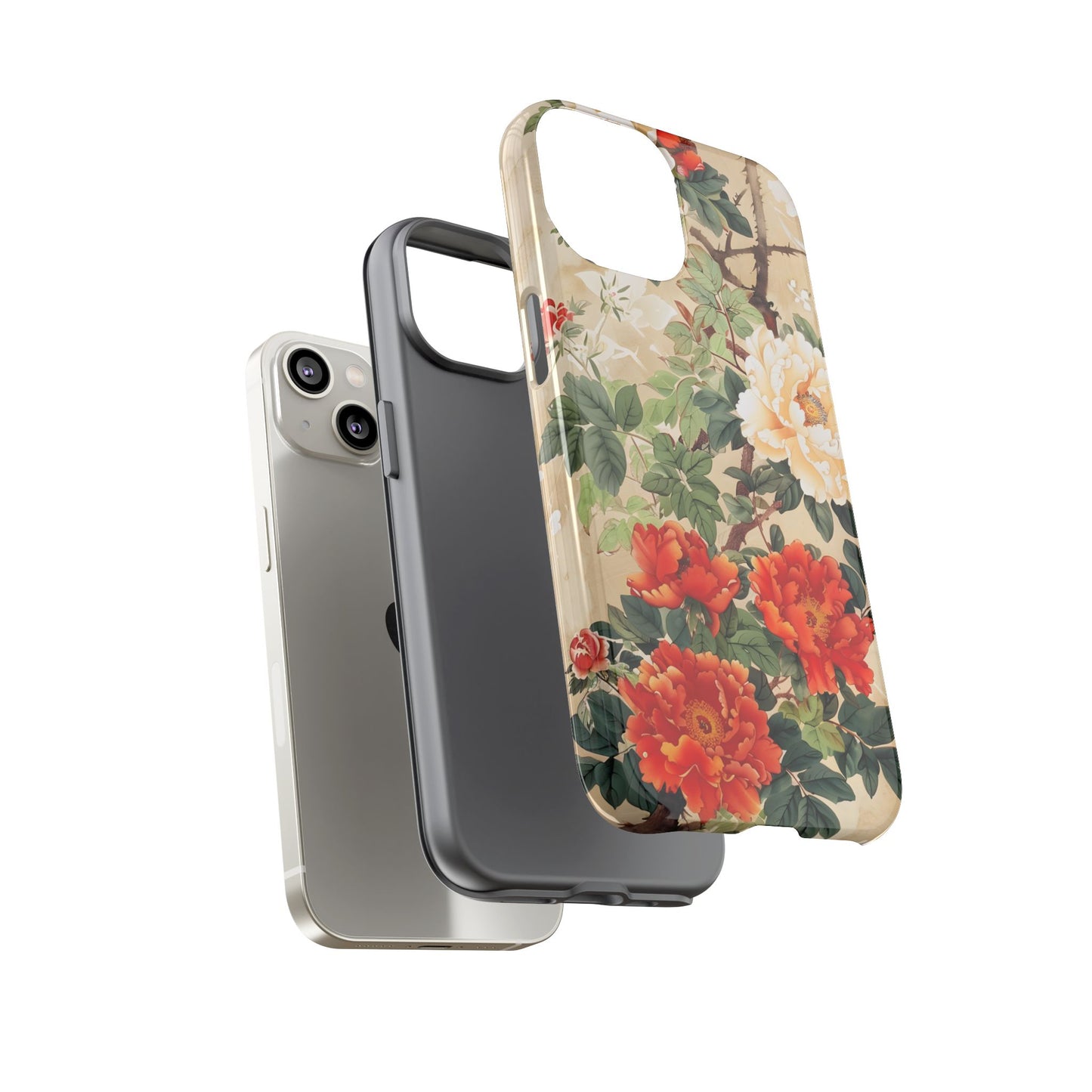 Imperial Bloom – Tough Glossy iPhone Case