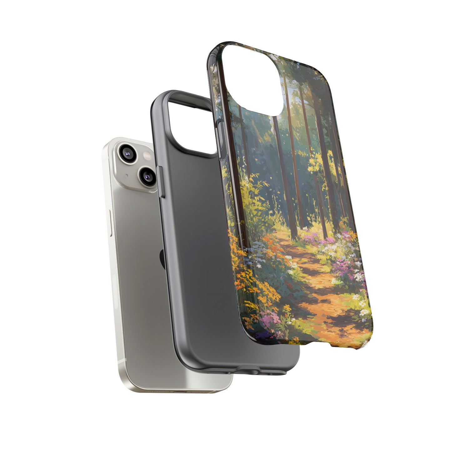 Enchanted Forest Path – Tough Glossy iPhone Case