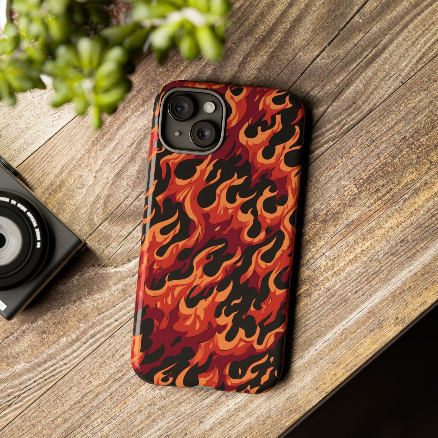 Inferno Blaze – Tough Glossy iPhone Case