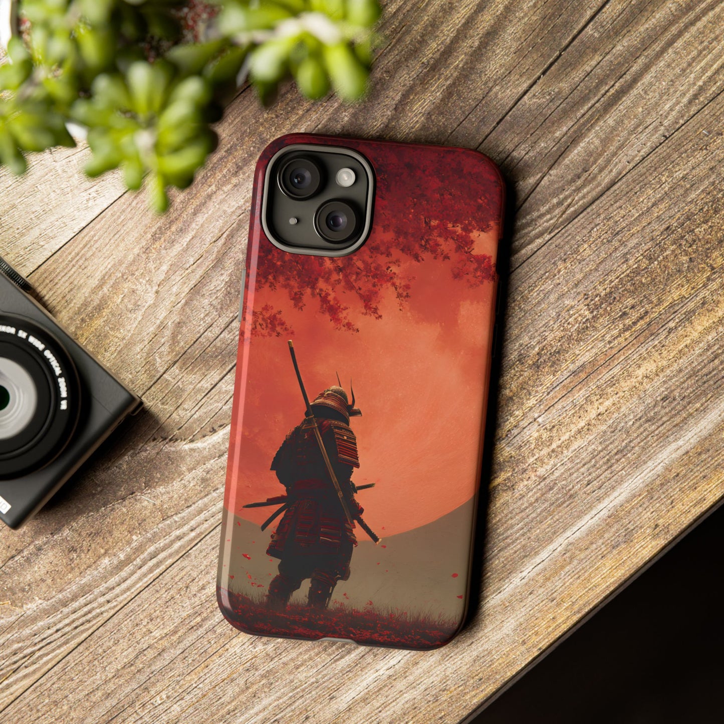 Blood Moon Warrior – Tough iPhone Case