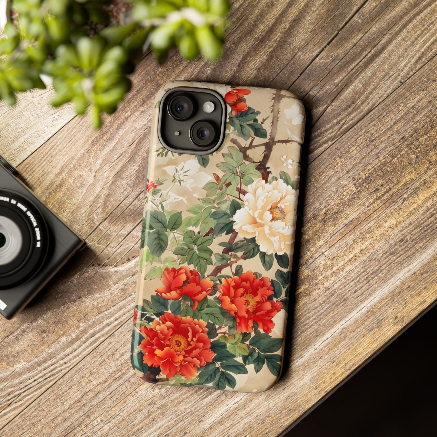 Imperial Bloom – Tough Glossy iPhone Case