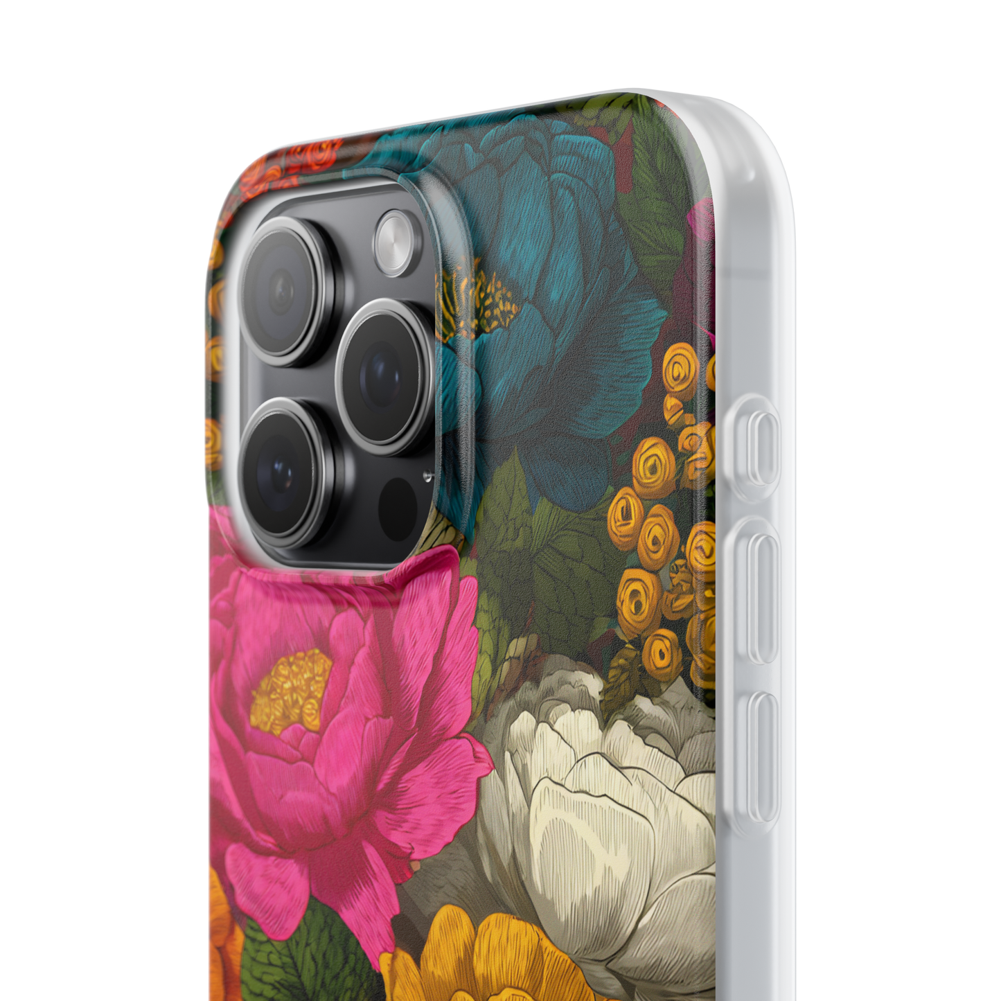 Midnight Bloom - Flexi iPhone Case