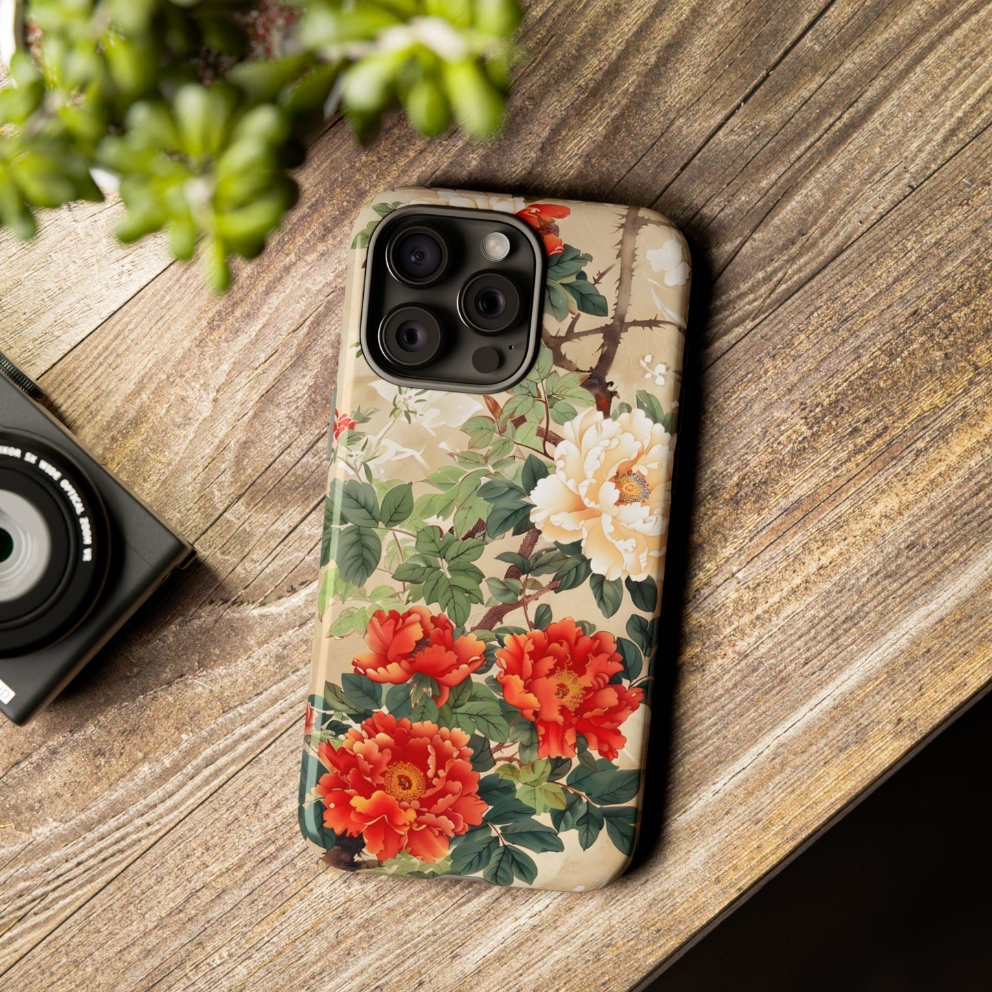 Imperial Bloom – Tough Glossy iPhone Case