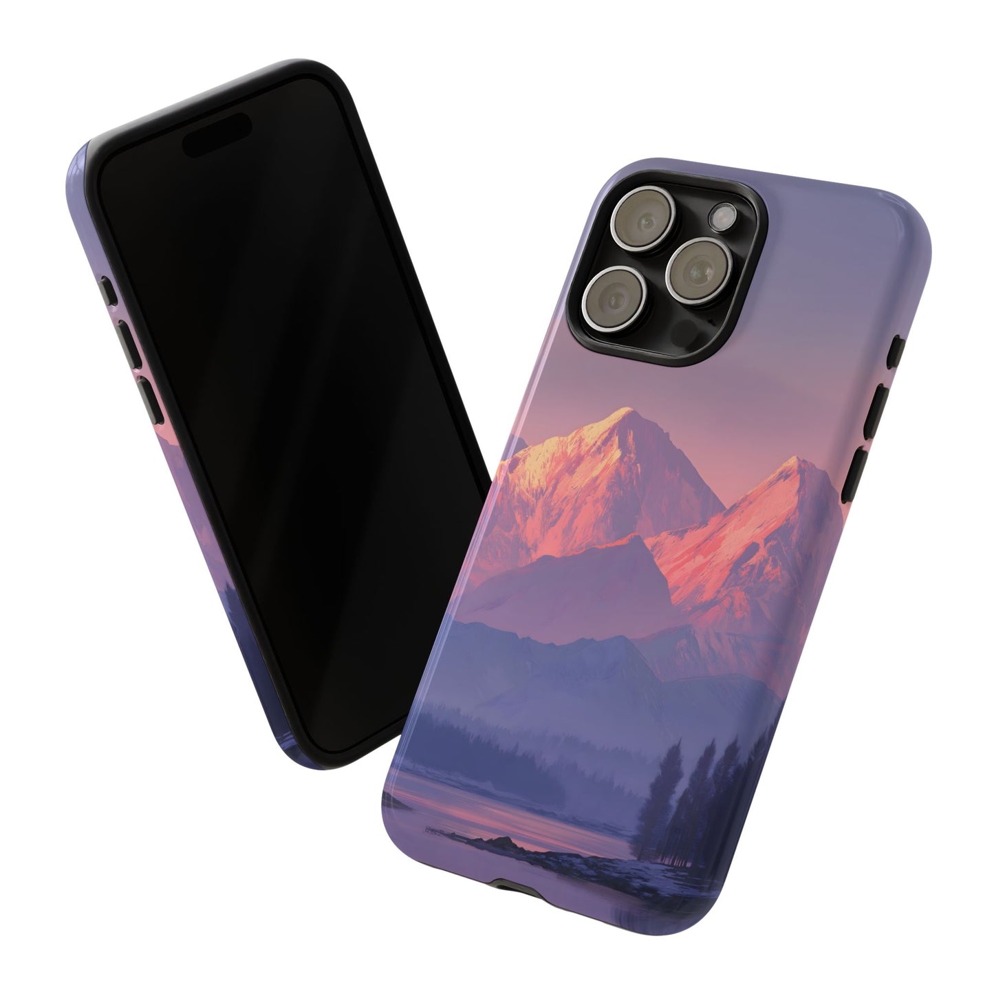 Crimson Peaks – Tough Glossy iPhone Case