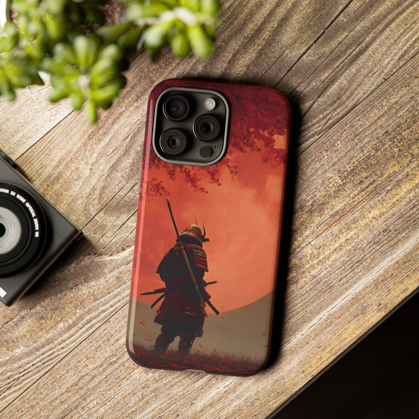Blood Moon Warrior – Tough iPhone Case
