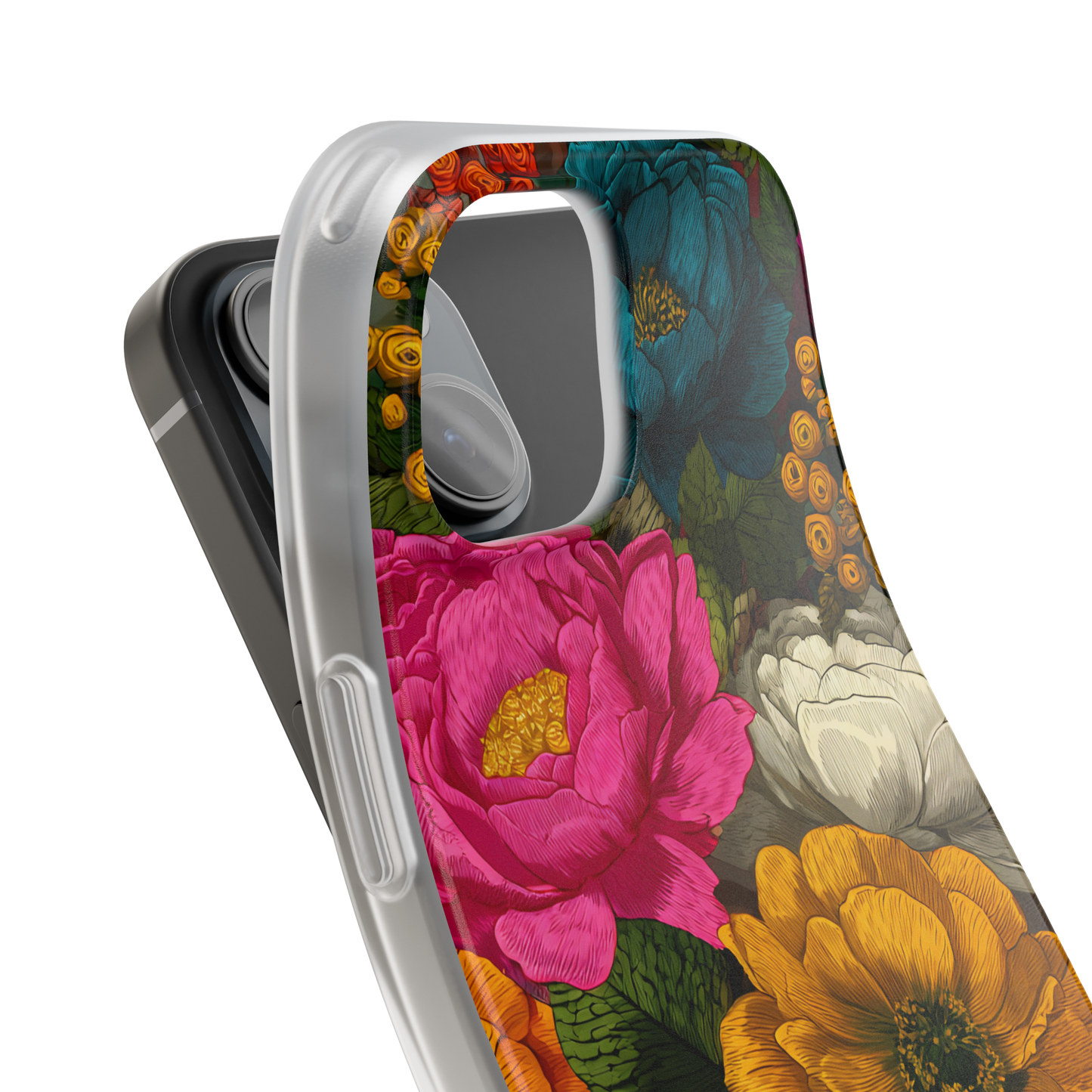 Midnight Bloom - Flexi iPhone Case
