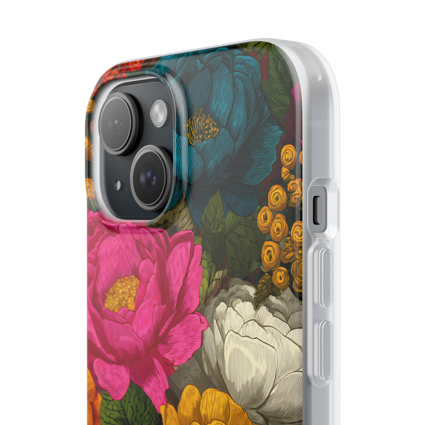 Midnight Bloom - Flexi iPhone Case