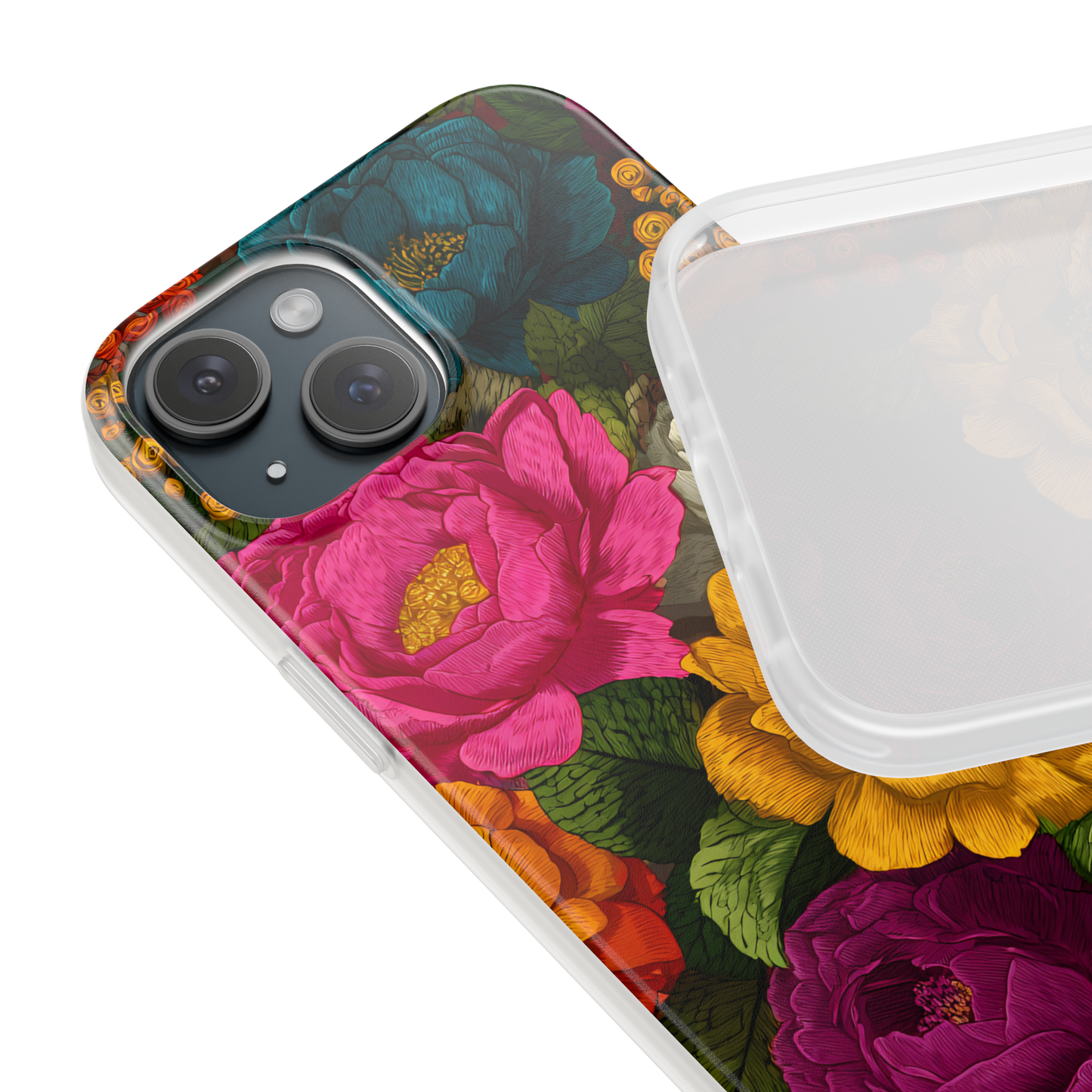 Midnight Bloom - Flexi iPhone Case