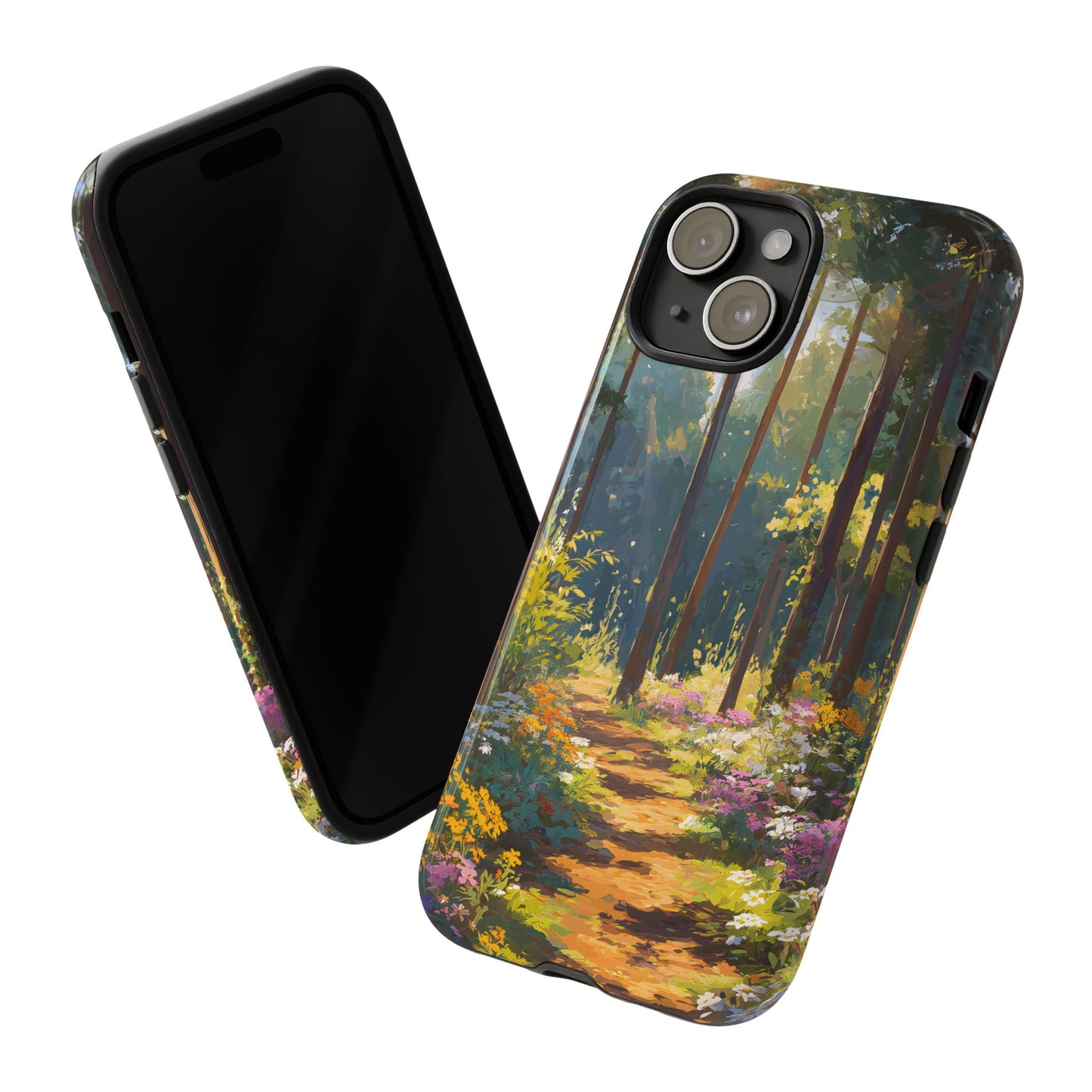 Enchanted Forest Path – Tough Glossy iPhone Case