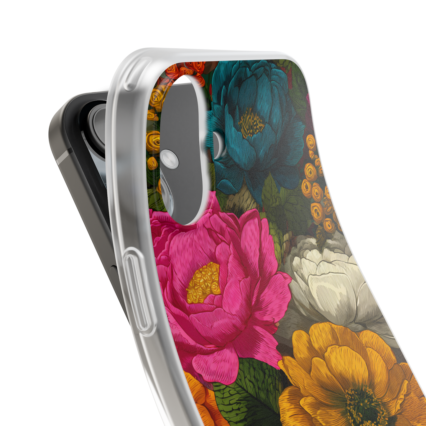 Midnight Bloom - Flexi iPhone Case