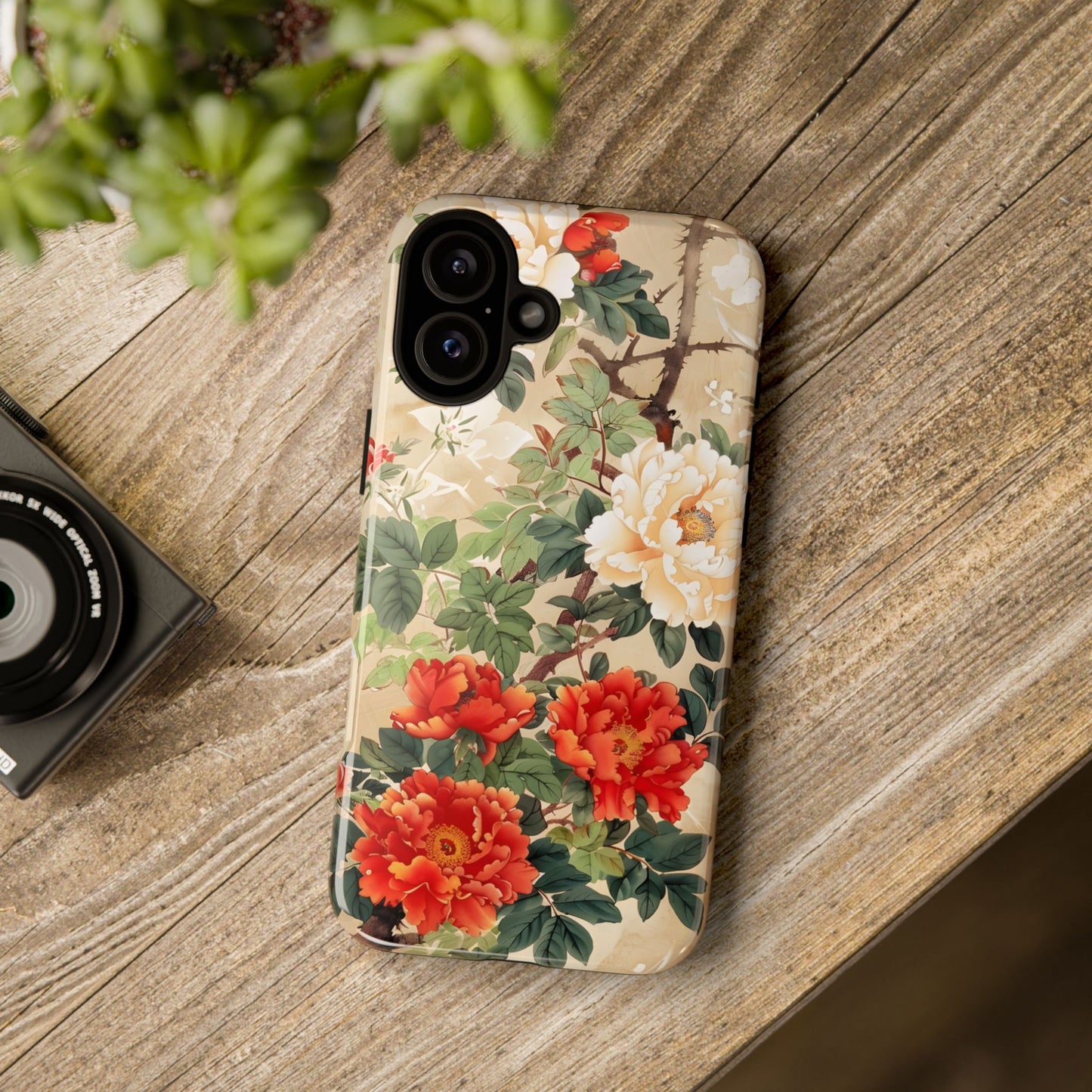 Imperial Bloom – Tough Glossy iPhone Case