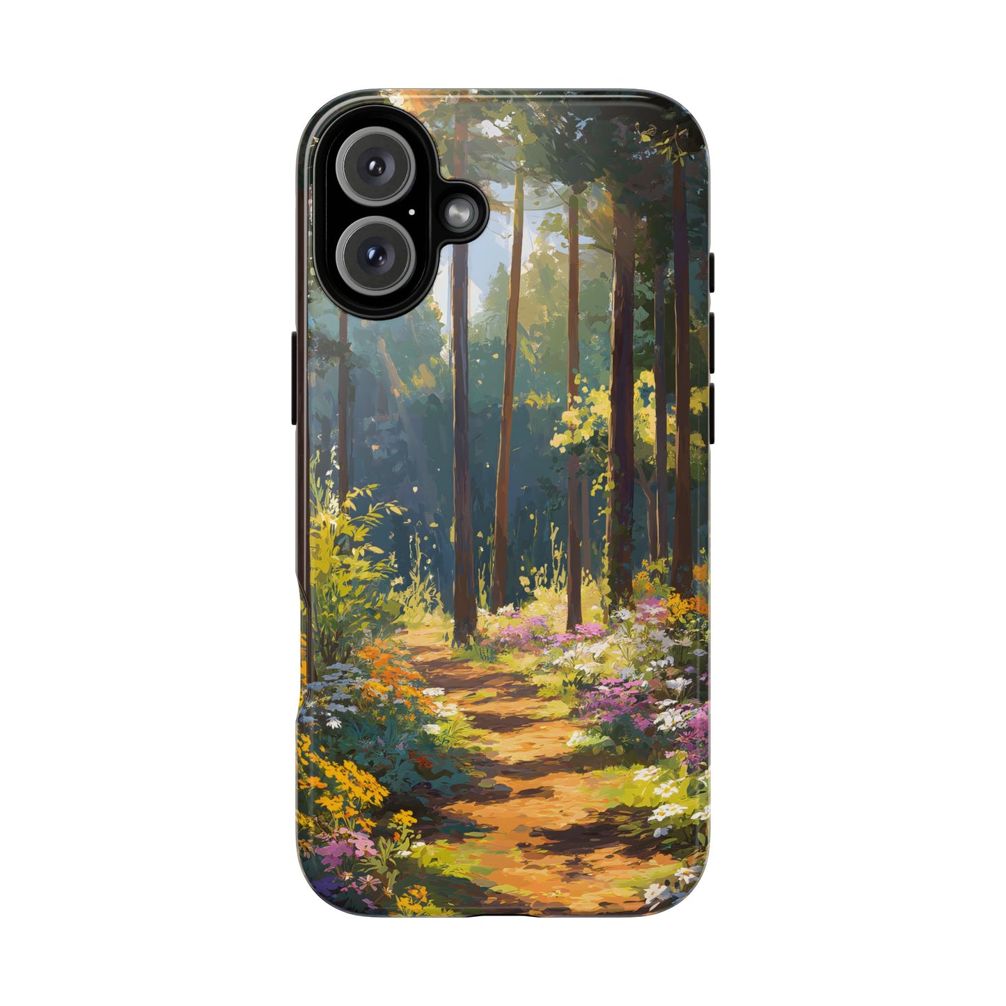 Enchanted Forest Path – Tough Glossy iPhone Case
